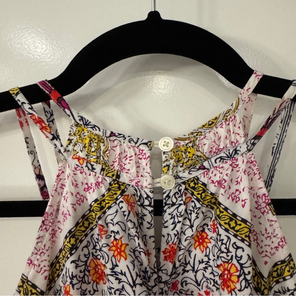 Loft Tapestry Halter Multicolor Patterned Dress P… - image 6